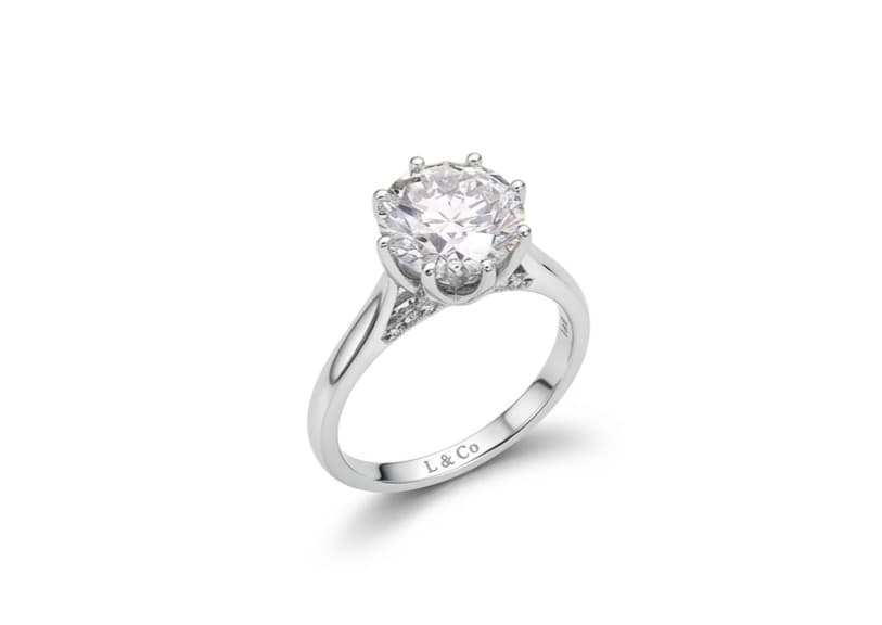The Lumière — Round Brilliant Solitaire