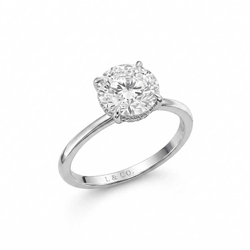 Round Brilliant Cut Diamond Ring