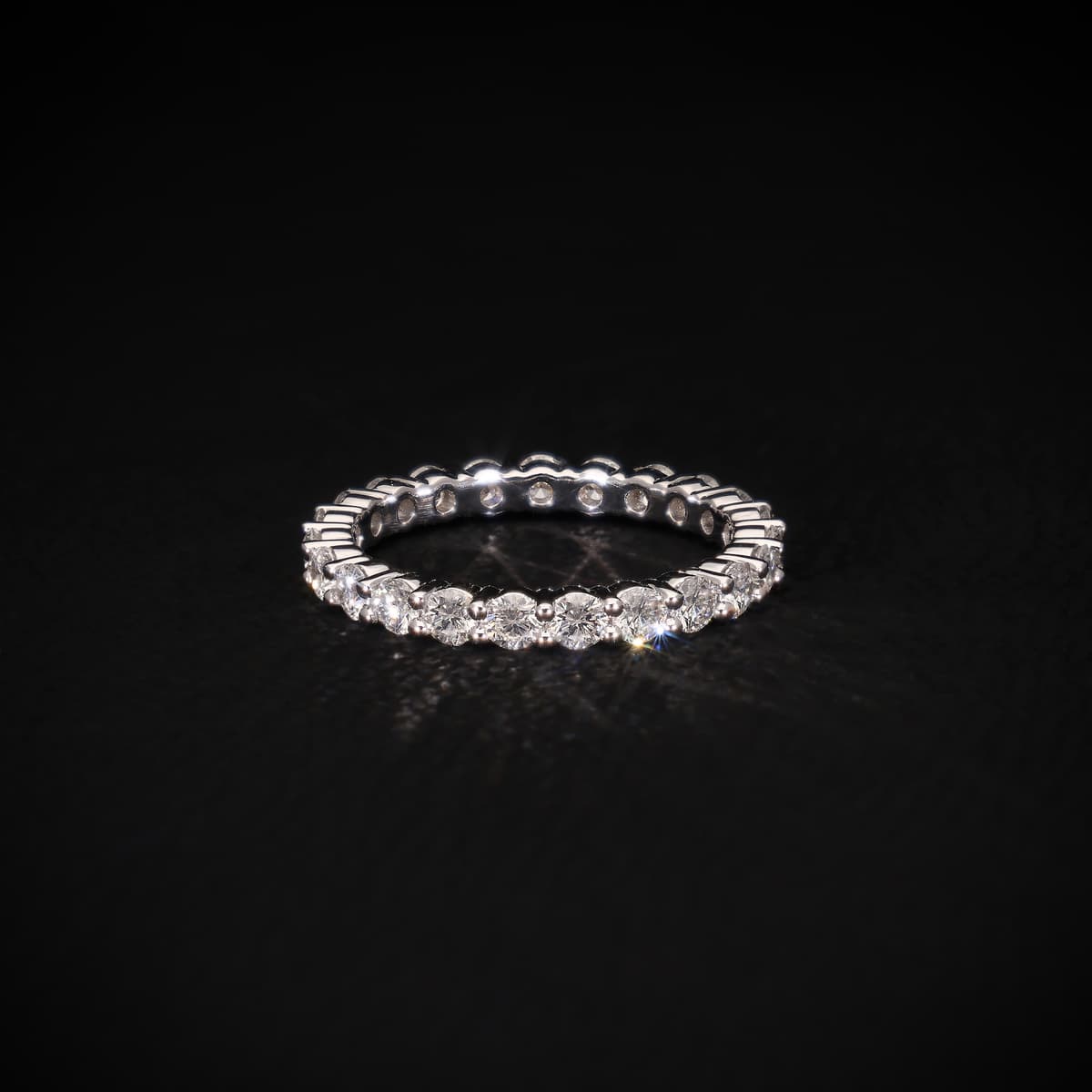 The Eternal Radiance Diamond Eternity Band