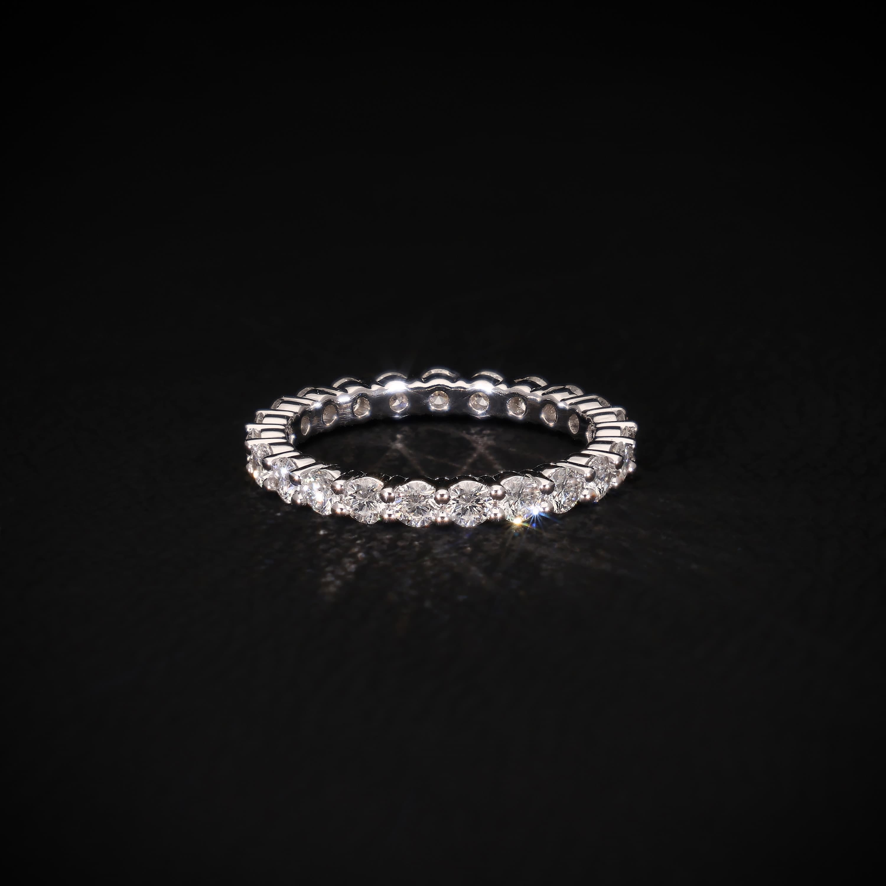 The Eternal Radiance Diamond Eternity Band