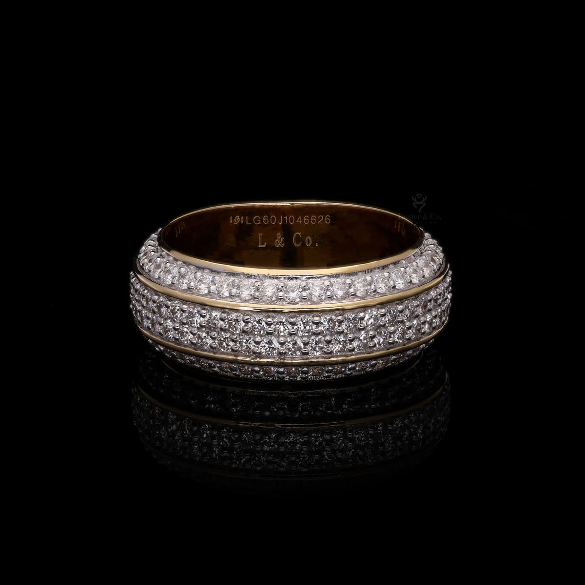 Opulence Cascade Diamond Band