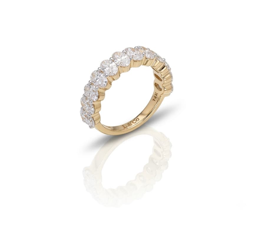 Elysian Oval Diamond Eternity Band